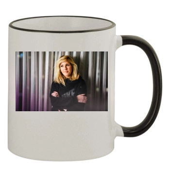 Ellie Goulding 11oz Colored Rim & Handle Mug