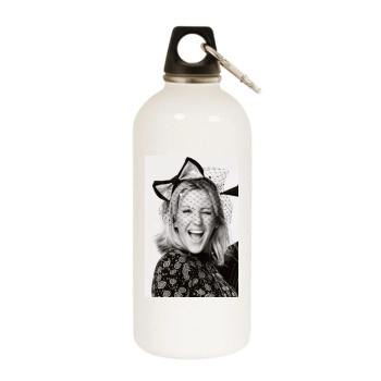 Ellie Goulding White Water Bottle With Carabiner