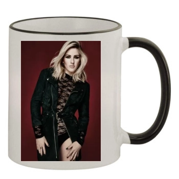 Ellie Goulding 11oz Colored Rim & Handle Mug