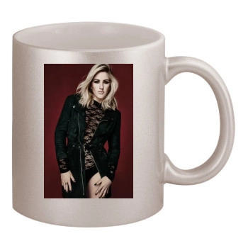 Ellie Goulding 11oz Metallic Silver Mug