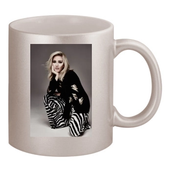 Ellie Goulding 11oz Metallic Silver Mug