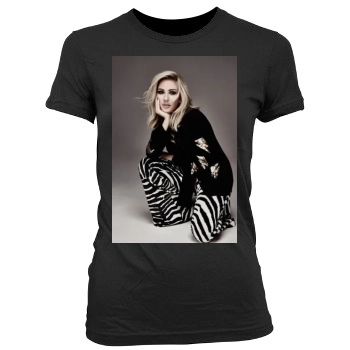 Ellie Goulding Women's Junior Cut Crewneck T-Shirt