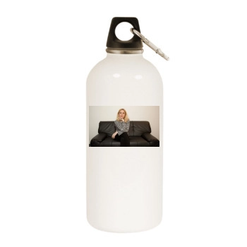 Ellie Goulding White Water Bottle With Carabiner