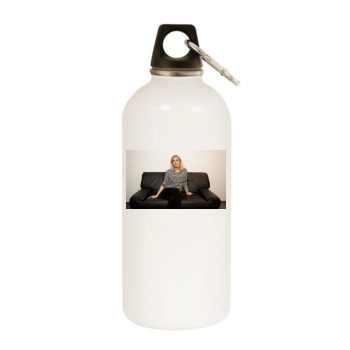 Ellie Goulding White Water Bottle With Carabiner