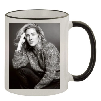 Ellie Goulding 11oz Colored Rim & Handle Mug