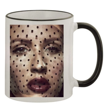 Ellie Goulding 11oz Colored Rim & Handle Mug