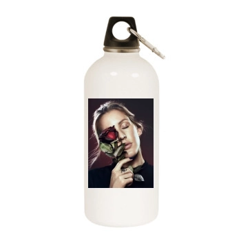 Ellie Goulding White Water Bottle With Carabiner