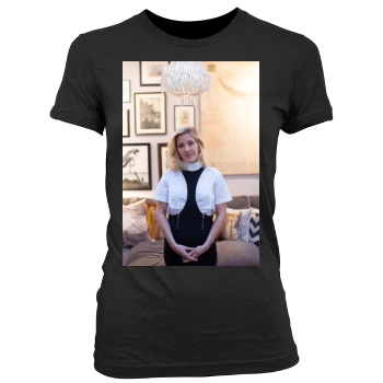 Ellie Goulding Women's Junior Cut Crewneck T-Shirt