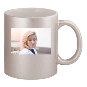 Ellie Goulding 11oz Metallic Silver Mug