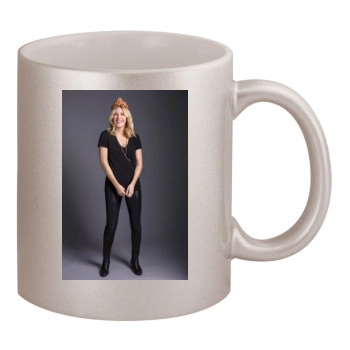 Ellie Goulding 11oz Metallic Silver Mug