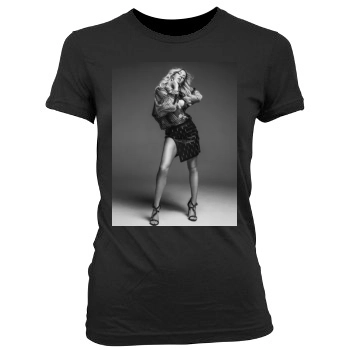 Ellie Goulding Women's Junior Cut Crewneck T-Shirt