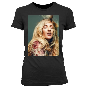 Ellie Goulding Women's Junior Cut Crewneck T-Shirt