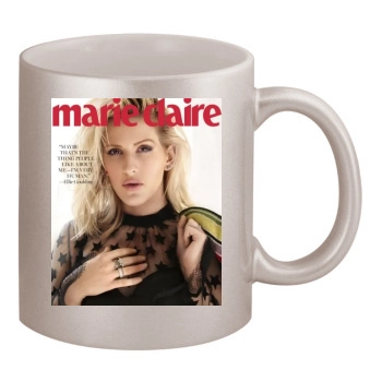 Ellie Goulding 11oz Metallic Silver Mug