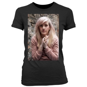 Ellie Goulding Women's Junior Cut Crewneck T-Shirt