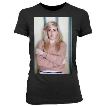 Ellie Goulding Women's Junior Cut Crewneck T-Shirt