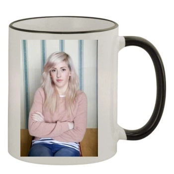 Ellie Goulding 11oz Colored Rim & Handle Mug