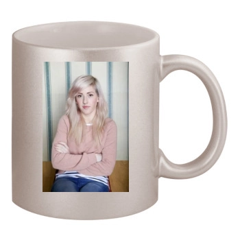 Ellie Goulding 11oz Metallic Silver Mug