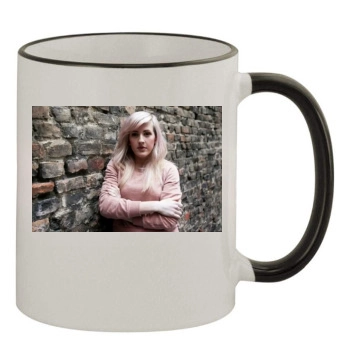 Ellie Goulding 11oz Colored Rim & Handle Mug