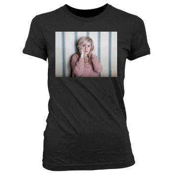 Ellie Goulding Women's Junior Cut Crewneck T-Shirt