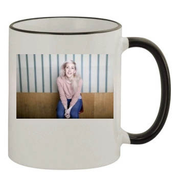 Ellie Goulding 11oz Colored Rim & Handle Mug