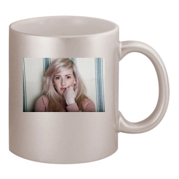 Ellie Goulding 11oz Metallic Silver Mug