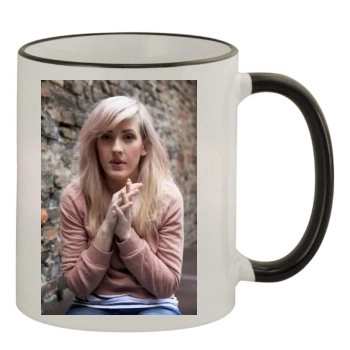 Ellie Goulding 11oz Colored Rim & Handle Mug