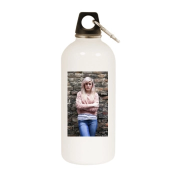 Ellie Goulding White Water Bottle With Carabiner