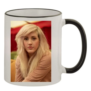 Ellie Goulding 11oz Colored Rim & Handle Mug