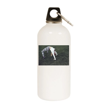 Ellie Goulding White Water Bottle With Carabiner