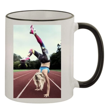 Ellie Goulding 11oz Colored Rim & Handle Mug