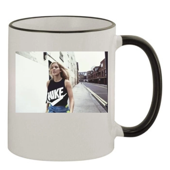 Ellie Goulding 11oz Colored Rim & Handle Mug