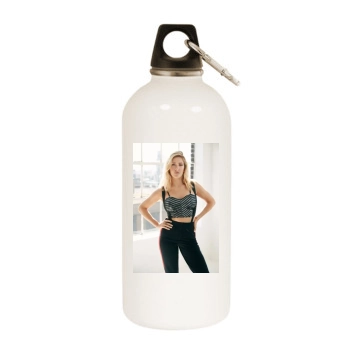 Ellie Goulding White Water Bottle With Carabiner