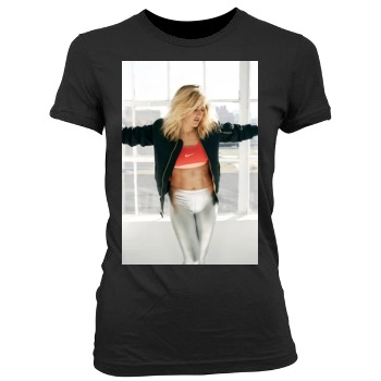 Ellie Goulding Women's Junior Cut Crewneck T-Shirt