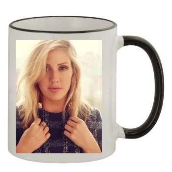 Ellie Goulding 11oz Colored Rim & Handle Mug