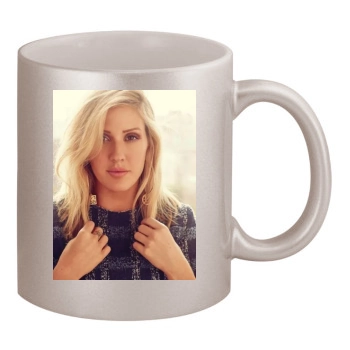 Ellie Goulding 11oz Metallic Silver Mug