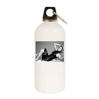 Ellie Goulding White Water Bottle With Carabiner