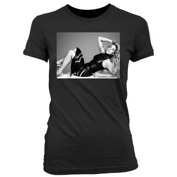 Ellie Goulding Women's Junior Cut Crewneck T-Shirt