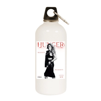 Ellie Goulding White Water Bottle With Carabiner