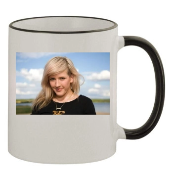 Ellie Goulding 11oz Colored Rim & Handle Mug