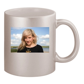 Ellie Goulding 11oz Metallic Silver Mug