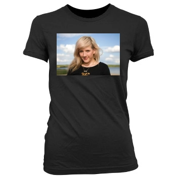 Ellie Goulding Women's Junior Cut Crewneck T-Shirt