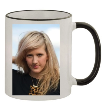 Ellie Goulding 11oz Colored Rim & Handle Mug