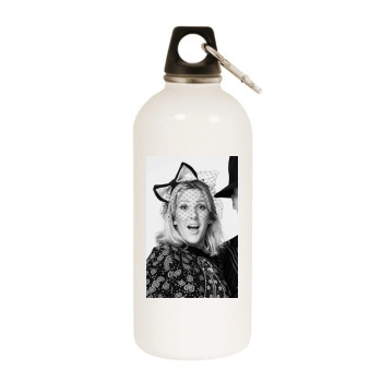 Ellie Goulding White Water Bottle With Carabiner