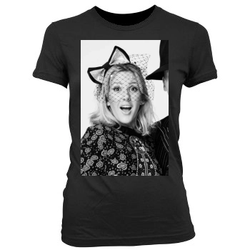 Ellie Goulding Women's Junior Cut Crewneck T-Shirt