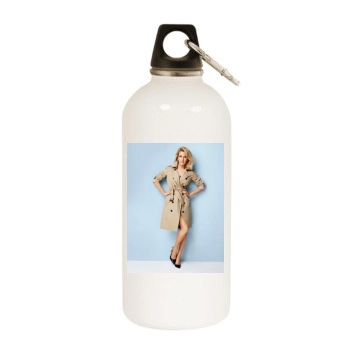 Ellie Goulding White Water Bottle With Carabiner