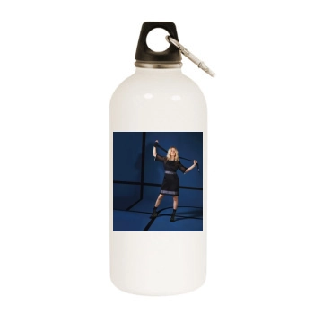 Ellie Goulding White Water Bottle With Carabiner