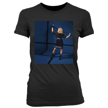 Ellie Goulding Women's Junior Cut Crewneck T-Shirt