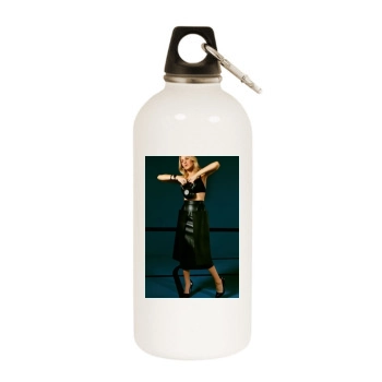 Ellie Goulding White Water Bottle With Carabiner