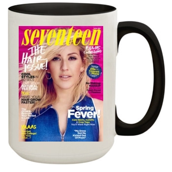 Ellie Goulding 15oz Colored Inner & Handle Mug