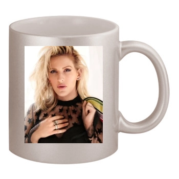 Ellie Goulding 11oz Metallic Silver Mug